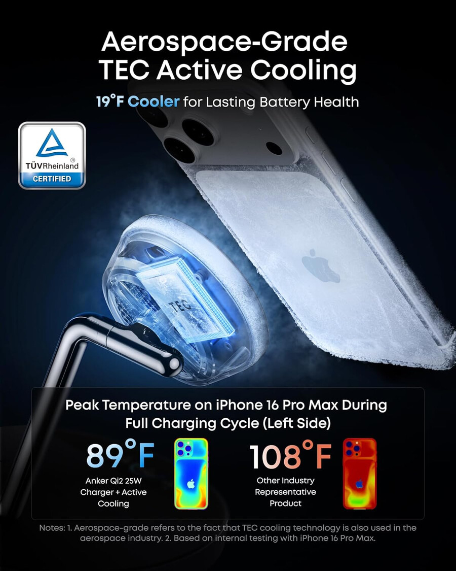 anker prime ワイヤレス充電ステーション 3-in-1、maggo、aircool、ドックスタンド